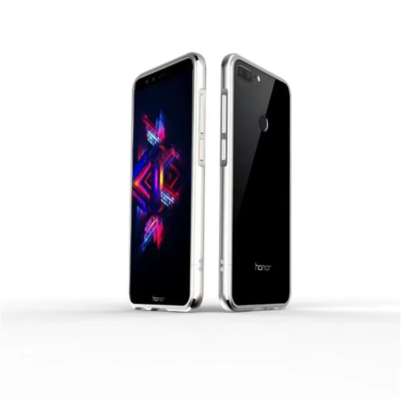 Бампер для Huawei Honor 9 Lite роскошный блестящий металлический алюминиевый бампер с