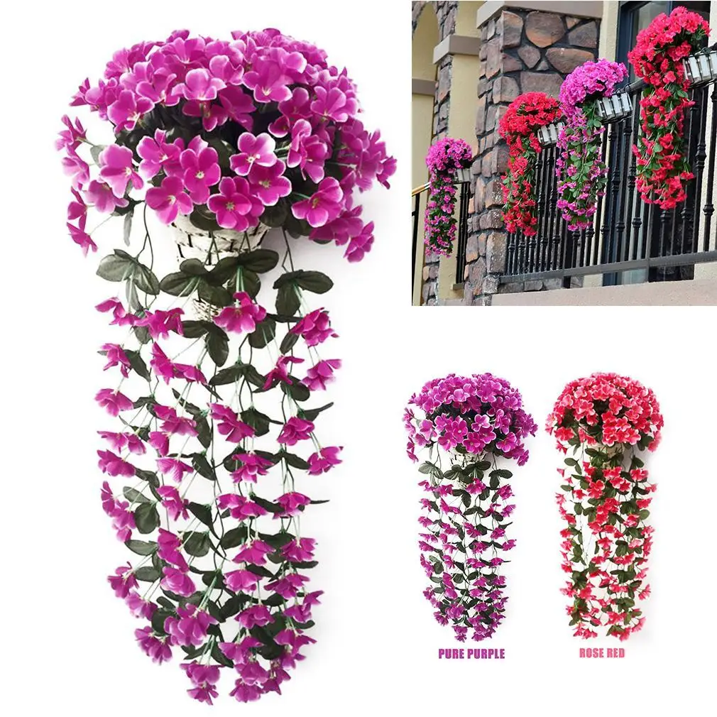 Свадебные украшения искусственные цветы узор фиолетовая стена свадебные для