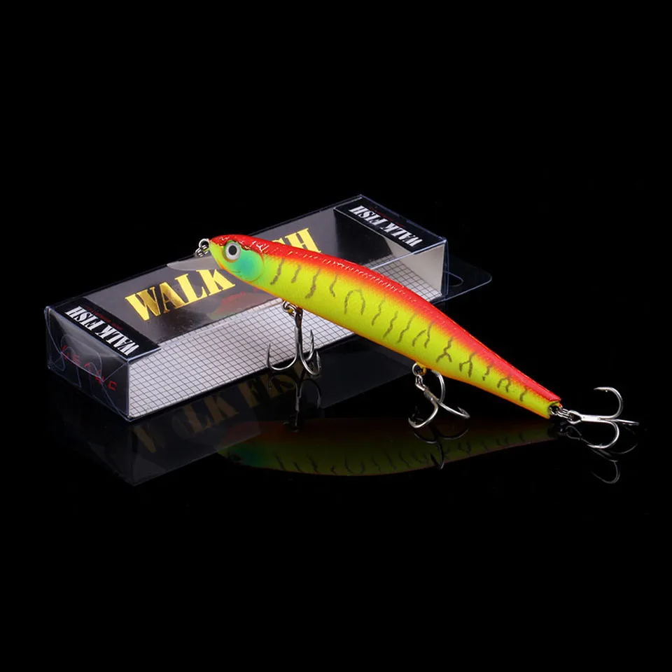 WALK FISH, 1 шт., 120 мм, 17,4 г, профессиональный воблер, подвесной гольян, глубина 0,8-1 м, приманка для ловли окуня, щука, искусственные приманки