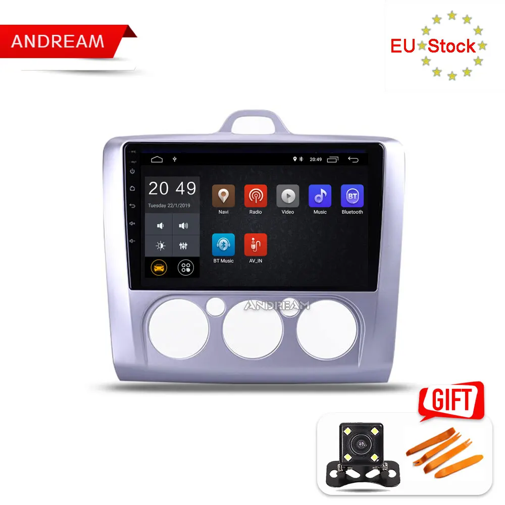 Andream 9 &quotips Android 8 1 4 ядерный Автомобильный мультимедийный плеер 2din gps
