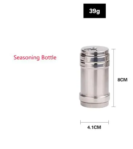 90ml Bottle Нержавеющая сталь приправа соль сахар бутылка перец мельница шейкеры мельница для перца с регулируемым керамическим ротором кухонный инструмент - Цвет: 90ml Bottle