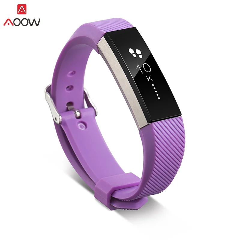 Мягкий силиконовый регулируемый ремешок для Fitbit Alta HR браслет часы замена
