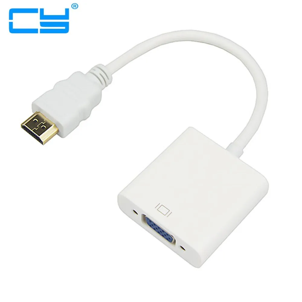 PS3 DVD Декодер каналов совместимому с HDMI к VGA Выход Проекторы адаптер мониторов для
