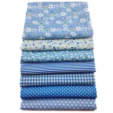 Syunss темно-синие облака печати хлопок ткань для DIY Tissu лоскутное Telas Швейные Детские игрушки платье постельные принадлежности Лоскутное Ткань Ремесло