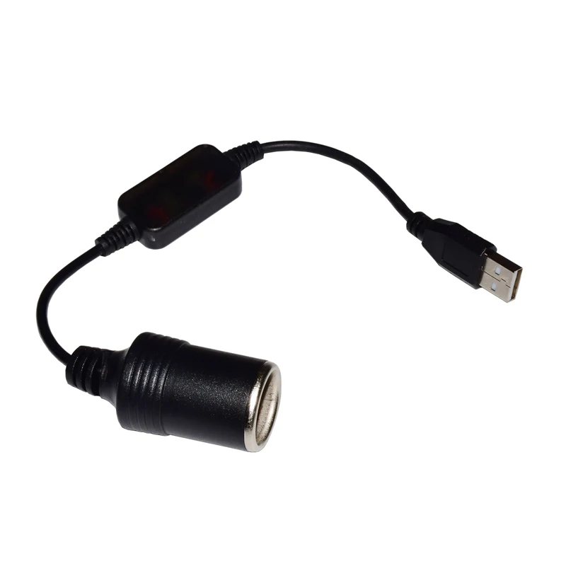 SRXTZM USB порт в 12 В розетка для автомобильного прикуривателя Женский адаптер