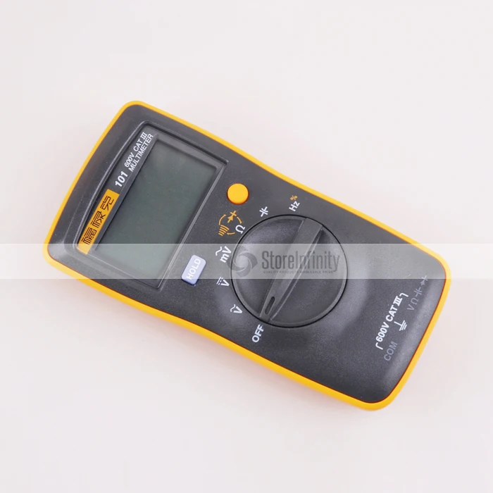 Fluke 101 базовый Цифровой мультиметр карманный цифровой мультиметр автоматический диапазон MS3302 преобразователь переменного тока 0.1A-400A клещи