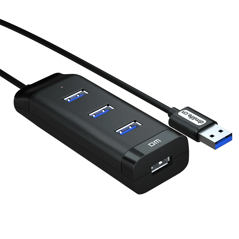 Новый высокоскоростной 4 портовый USB концентратор 3 0 компактный адаптер для ПК