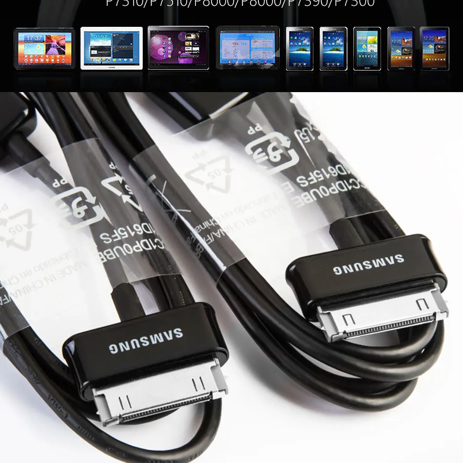 samsung Tab кабель передачи данных USB кабель для samsung Galaxy Tab Tablet P1000 P3100 P3110 N8000 N7500