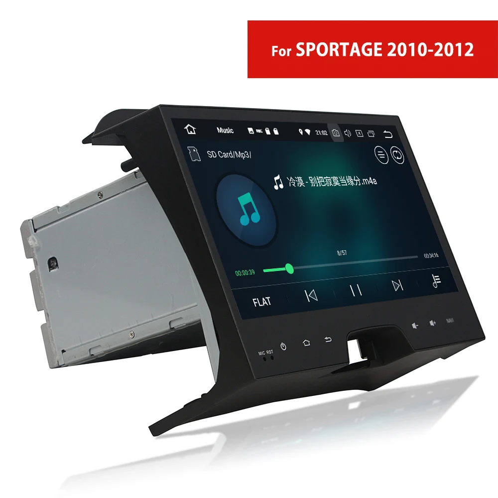 Автомагнитола с сенсорным экраном и навигацией для Kia Sportage 2010 ~ 2012 2 Din Android DVD-плеер