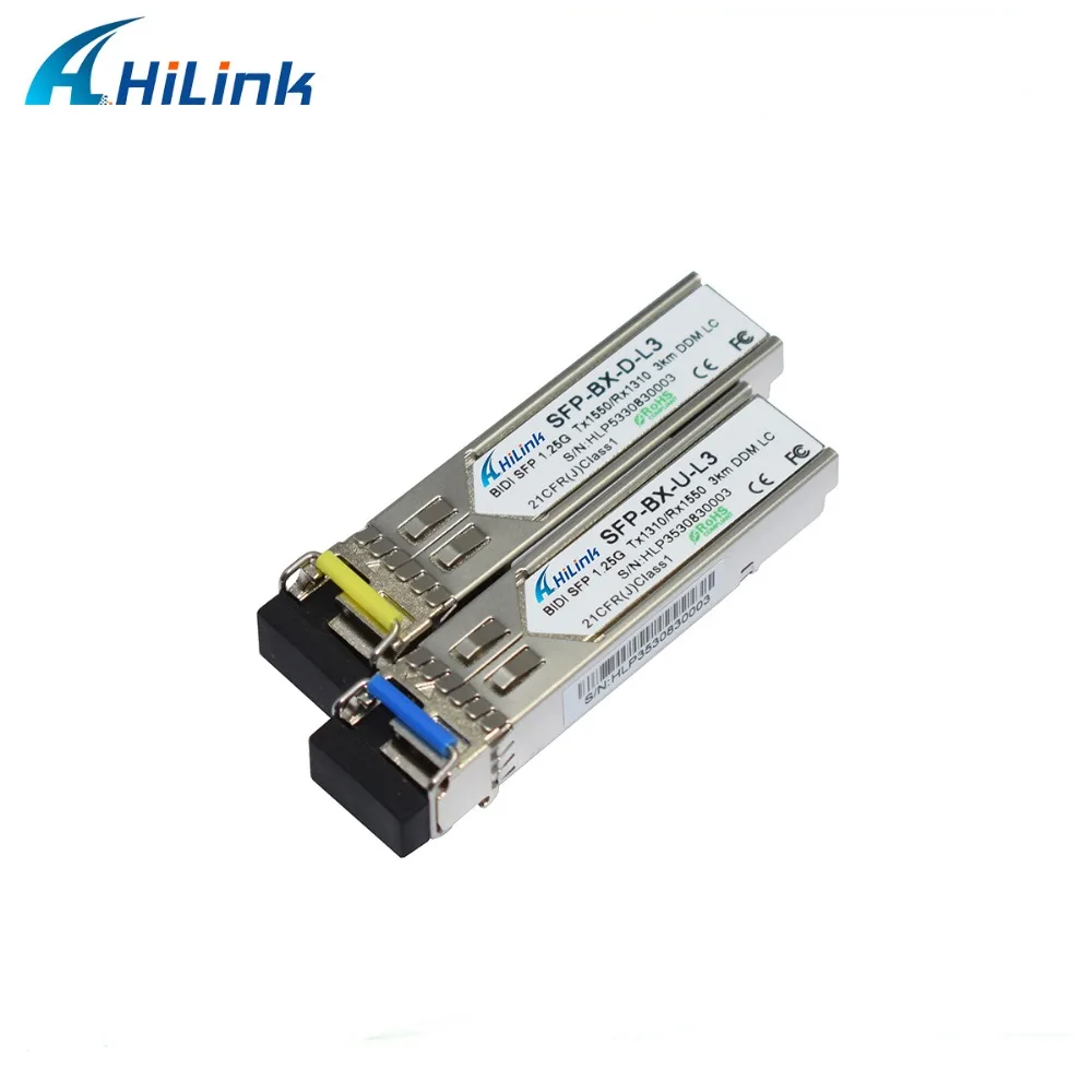 10pairs/lot Hot Selling Low Cost Fiber Optic Transceiver 1.25G BiDi SFP 3km with Free Shipping | Мобильные телефоны и