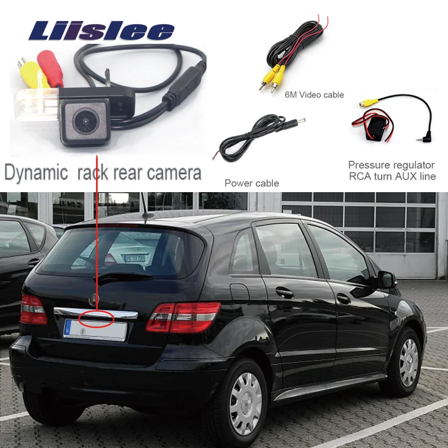 Liislee для Mercedes Benz MB B класс W245 2005 2006 2007 2008 2009 2010 2011 заднего вида парковочная камера с зарядовой связью HD Водонепроницаемый