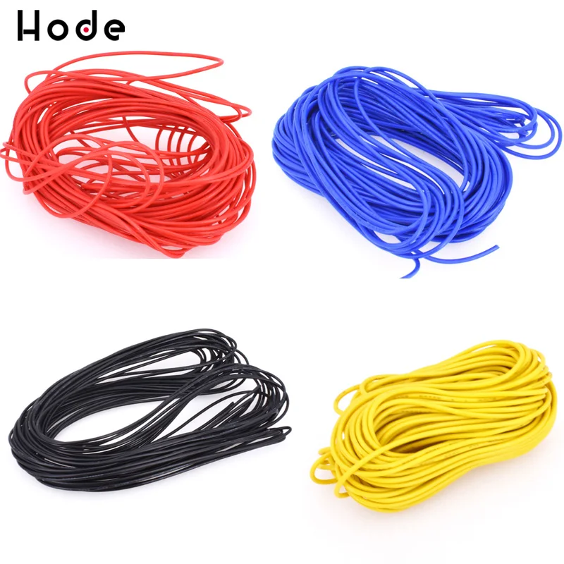 10 м UL 1007 24AWG Монтажный провод 80C / 300V шнур DIY электрический кабель