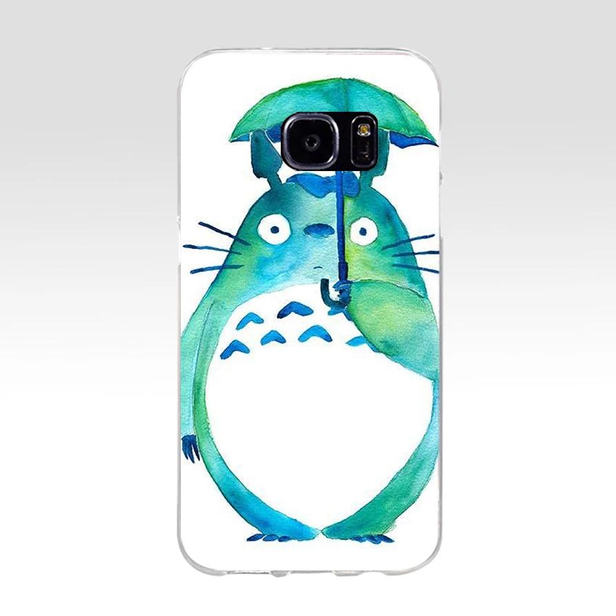 235H Studio Ghibli Ghiblies totoro Мягкий ТПУ силиконовый чехол для samsung Galaxy s6 s7 edge s8 s9 plus |