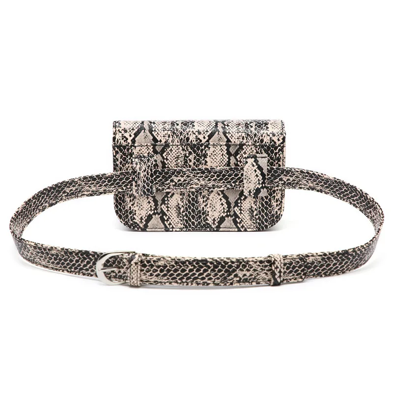 Mododiino дизайнерская поясная сумка из змеиной кожи нагрудная посылка женская через