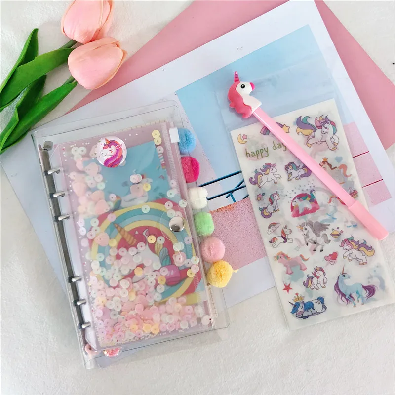 JUGAL, новинка, единорог, A6, еженедельник, спираль, блокнот, ручная книга, Kawaii, канцелярские принадлежности, дневник, ежедневник, блокнот, детский подарок