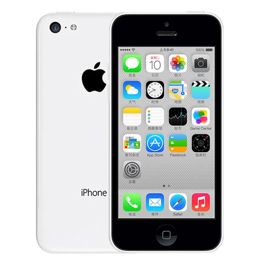 Оригинальное разблокирована Apple IPhone 5C 32 ГБ+ 1 ГБ хранения iPhone 5C GSM HSDPA двухъядерный 8mpix Камера 4." экран iPhone 5C