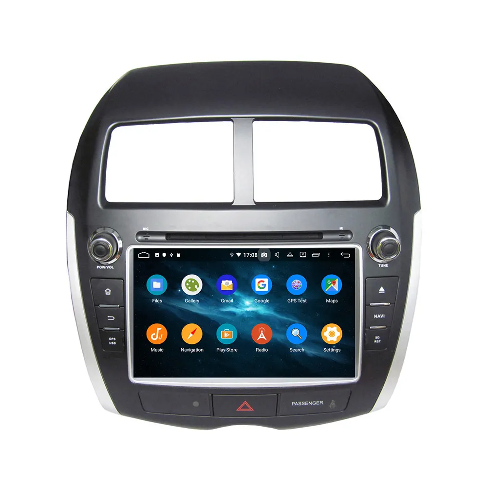 Автомобильный DVD-плеер 8 дюймов 2 Din Android 9 0 GPS-навигация для Mitsubishi ASX 2010-2012 радио