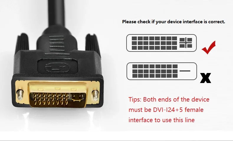 Кабель для монитора компьютера 3/10/15 m DV602 DVI line 24 + 5 HD кабель DVI-I ТВ проектор