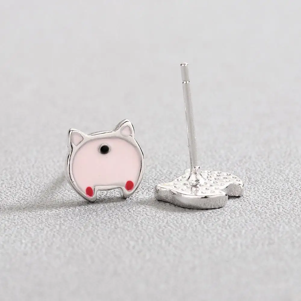 Женские маленькие серьги-пусеты Chereda модные вечерние серьги с животными |