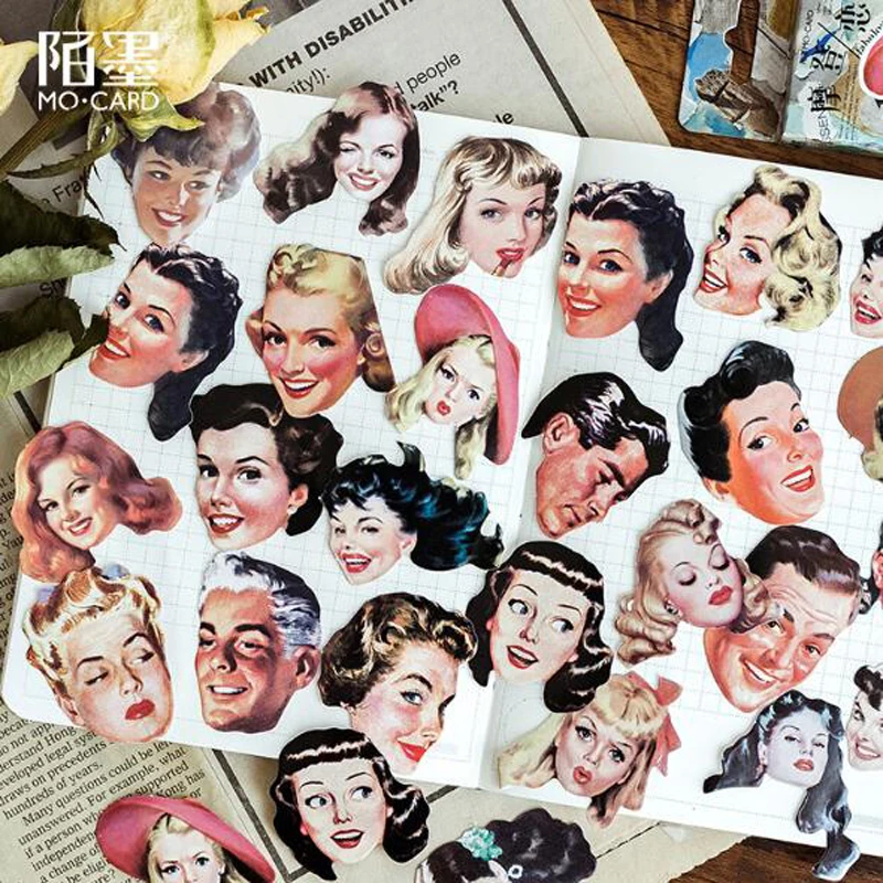 Креативные современные влюбленные винтажные этикетки дневник стационарные