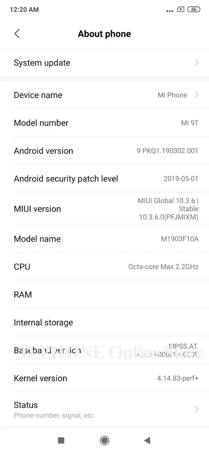 Поддержка OTA обновление глобальной ПЗУ Xiaomi Redmi K20 6 ГБ 128 ГБ Восьмиядерный процессор Snapdragon 730 4000 мАч 48мп камера AMOLED 6,3" смартфон