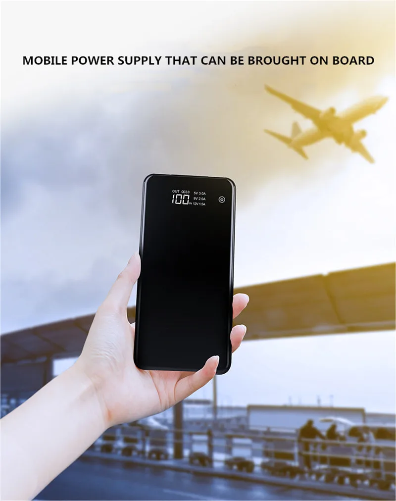 ZKFYS внешний аккумулятор 10000 мАч Внешний аккумулятор USB для iPhone 6 6s 7 8 10 iPad samsung LG Xiaomi huawei sony Nokia