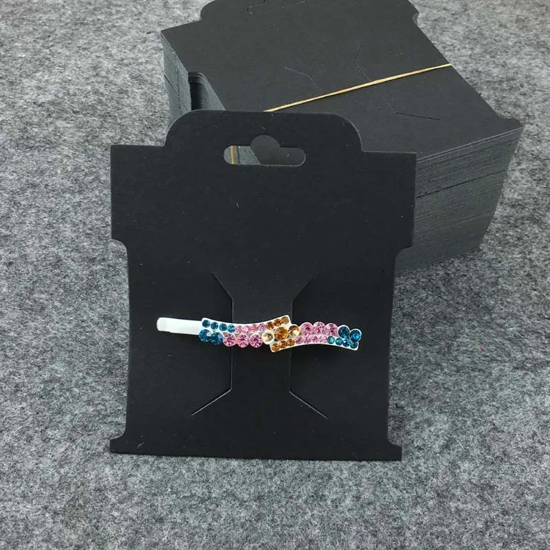 200 шт. крафт-заколки для волос карты упаковки шпильки и б/у аксессуаров