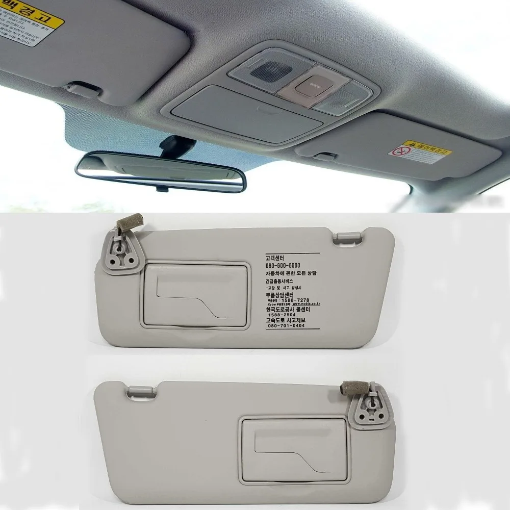 OEM 852012L020TX 852022L020TX зеркало для макияжа солнцезащитным козырьком серый lh rh Американская классификация проводов 2р для 2008 2011 hyundai i30& i30cw: Elantra Touring