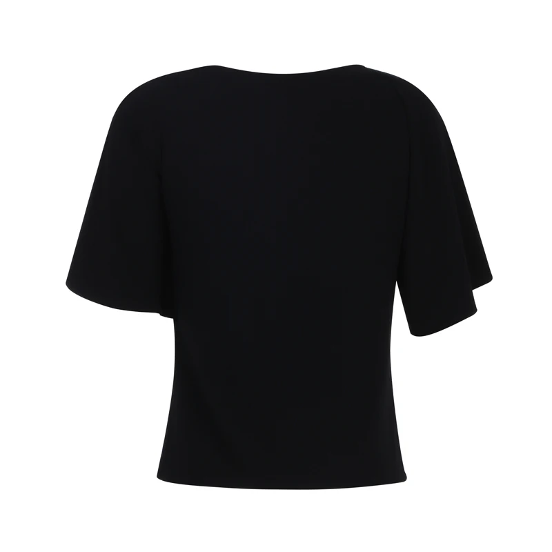 INDRESSME 2019 новые сексуальные топы с короткими рукавами и v образным вырезом