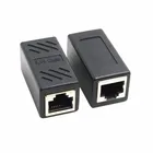 2 упаковки, соединительный кабель RJ45, ethernet, соединительный кабель, Разъем LAN, встроенный Cat7Cat6Cat5e, удлинитель Ethernet-кабеля, адаптер Мама-гнездо