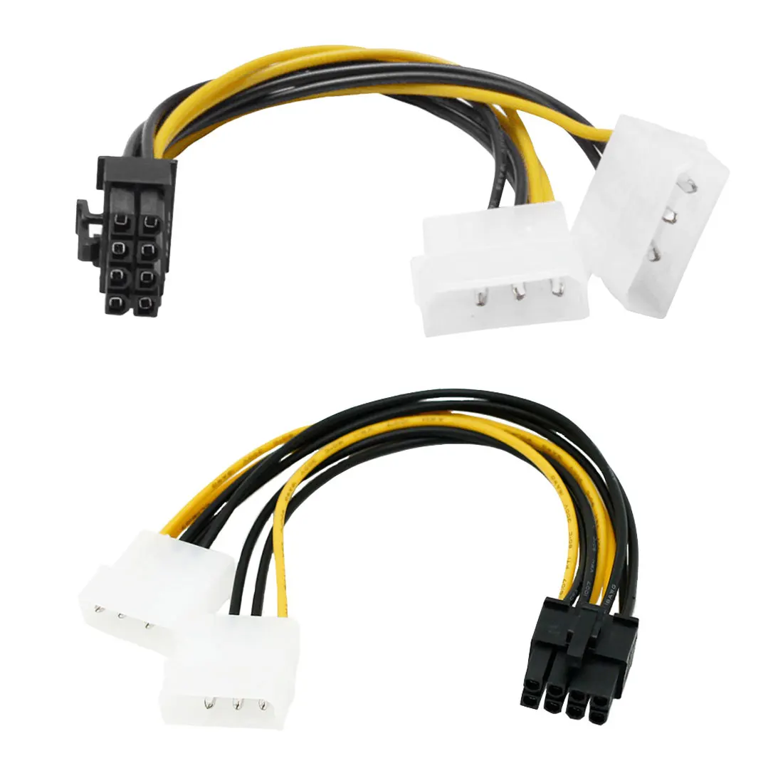 6 дюймовый 8 контактный разъем PCI Express LP4 4 Molex IDE адаптер питания экспресс