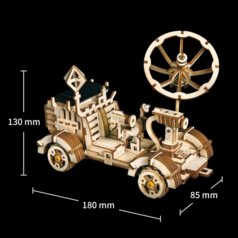 Moon Buggy curience Spirit Дискавери Ровер подвижные 3D деревянные головоломки игрушки забавные Обучающие, развивающие дома деко модель здания
