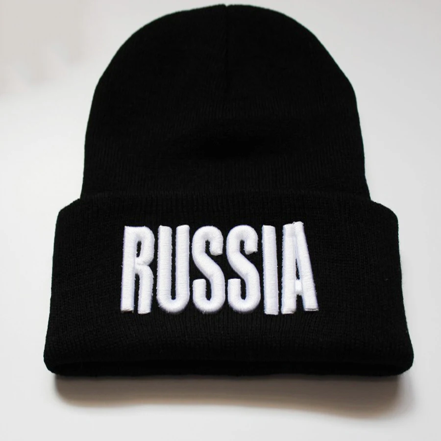 Новинка 2017 русская зимняя вязаная шапка Теплая мужская и женская шерстяная с