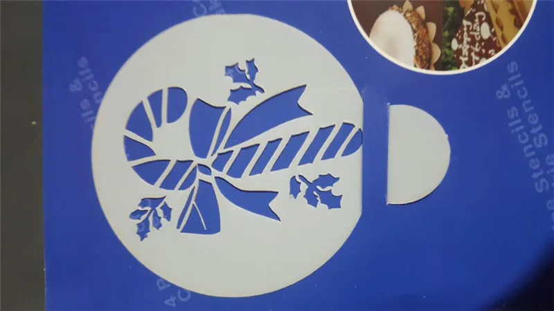 Рождественский кофе латте капучино бариста арт трафареты/торт Duster шаблоны