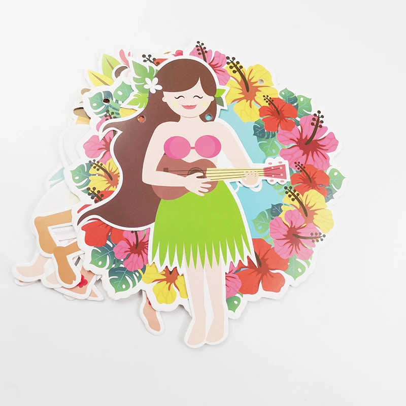 1 Набор Фламинго баннеров для вечеринки с днем рождения баннер флаг гирлянда