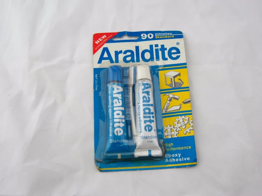 Бесплатная доставка Araldite быстро устанавливаемый эпоксидный клей для