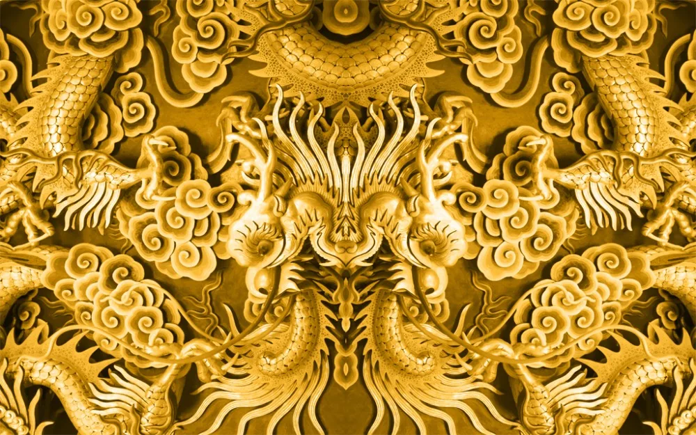 Украшение для дома спальни 3D занавеска ванной душа Золотая резьба по дереву