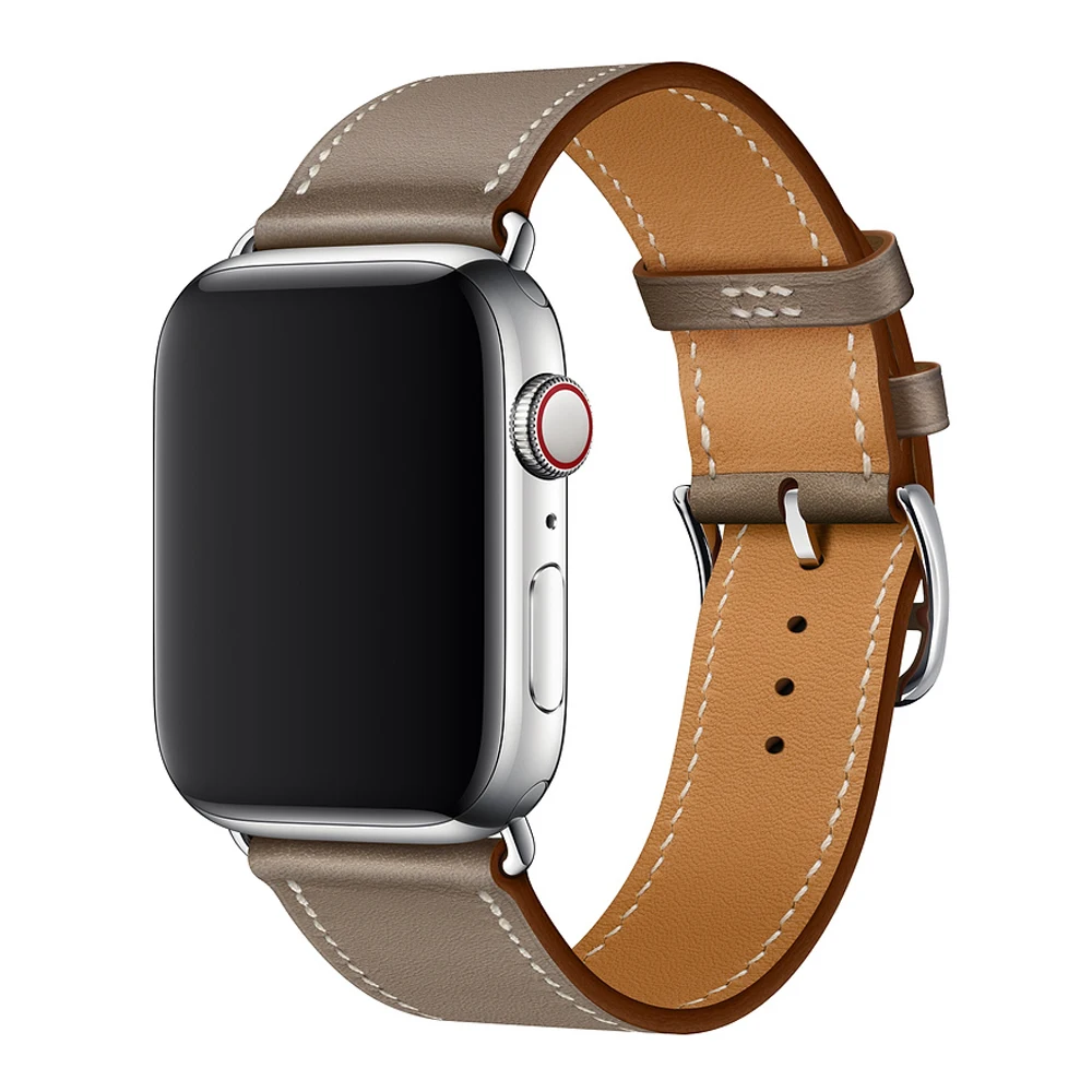 Один тур для Apple watch ремешок 42 мм 38 iWatch 4 группа 44 40 кожаный часов Браслет 3 21