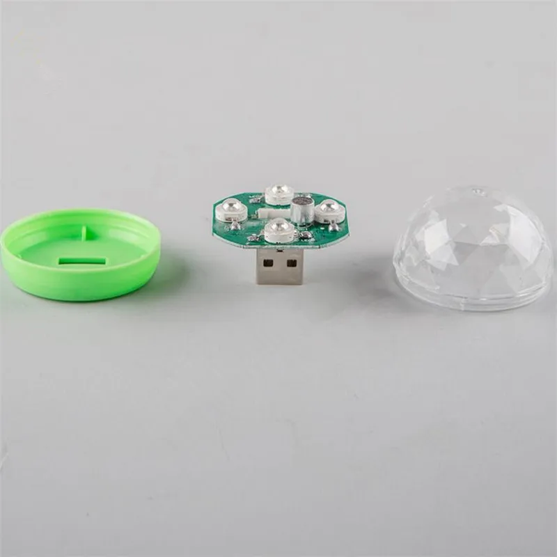 Миниатюрный USB фонарь для дискотеки светодиодный вечеринки портативный