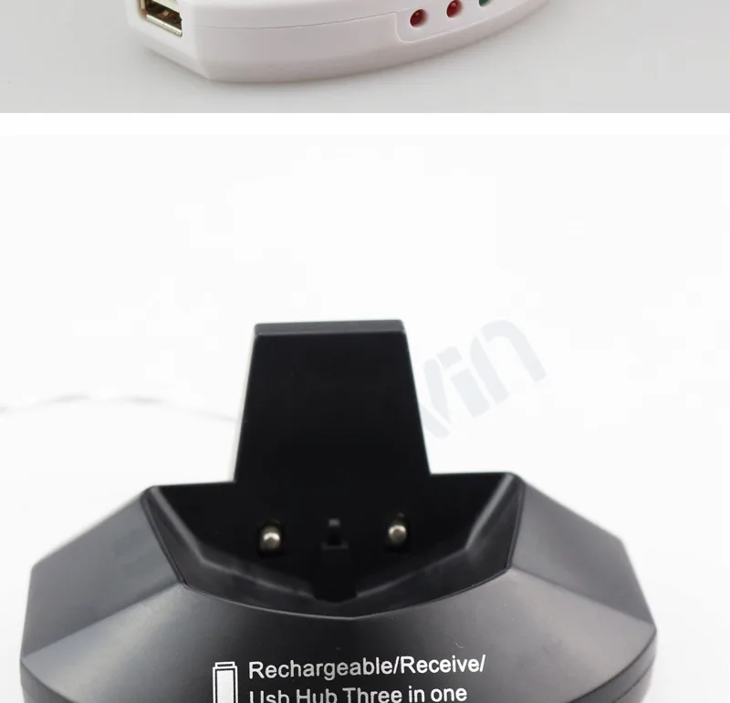 Беспроводная перезаряжаемая мышь USB 2,4 ГГц 1600 dpi, оптическая мини-игровая мышь и usb-хаб для компьютера, настольного ноутбука