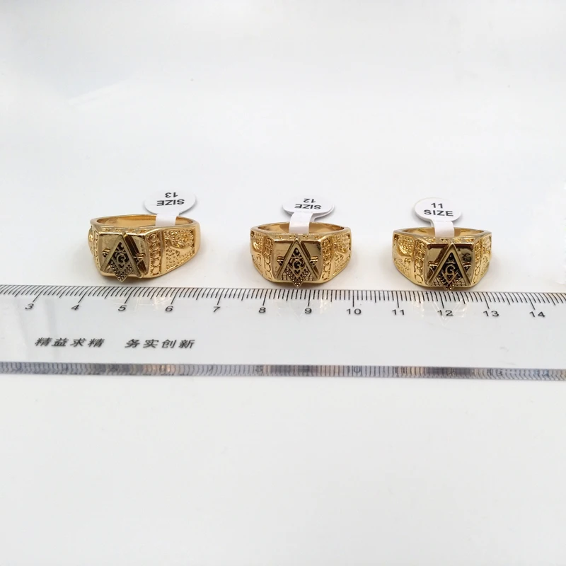2020 мужское 24k золотое металлическое кольцо в стиле хип хоп золотые Медузы