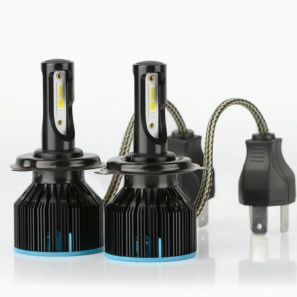 Светодиодные лампы для автомобильных фар 72 Вт 9005 лм 9006 К 12 В|Передние LED-фары авто|
