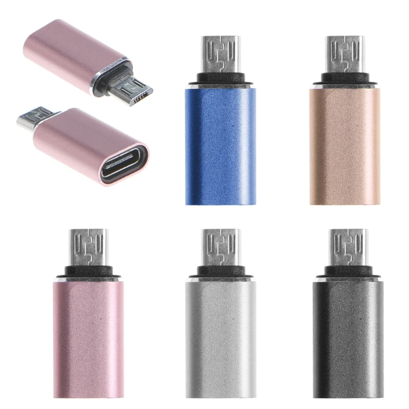 Портативный USB 3 1 Тип C гнездо к Micro 2 0 B разъем адаптер конвертер | Мобильные
