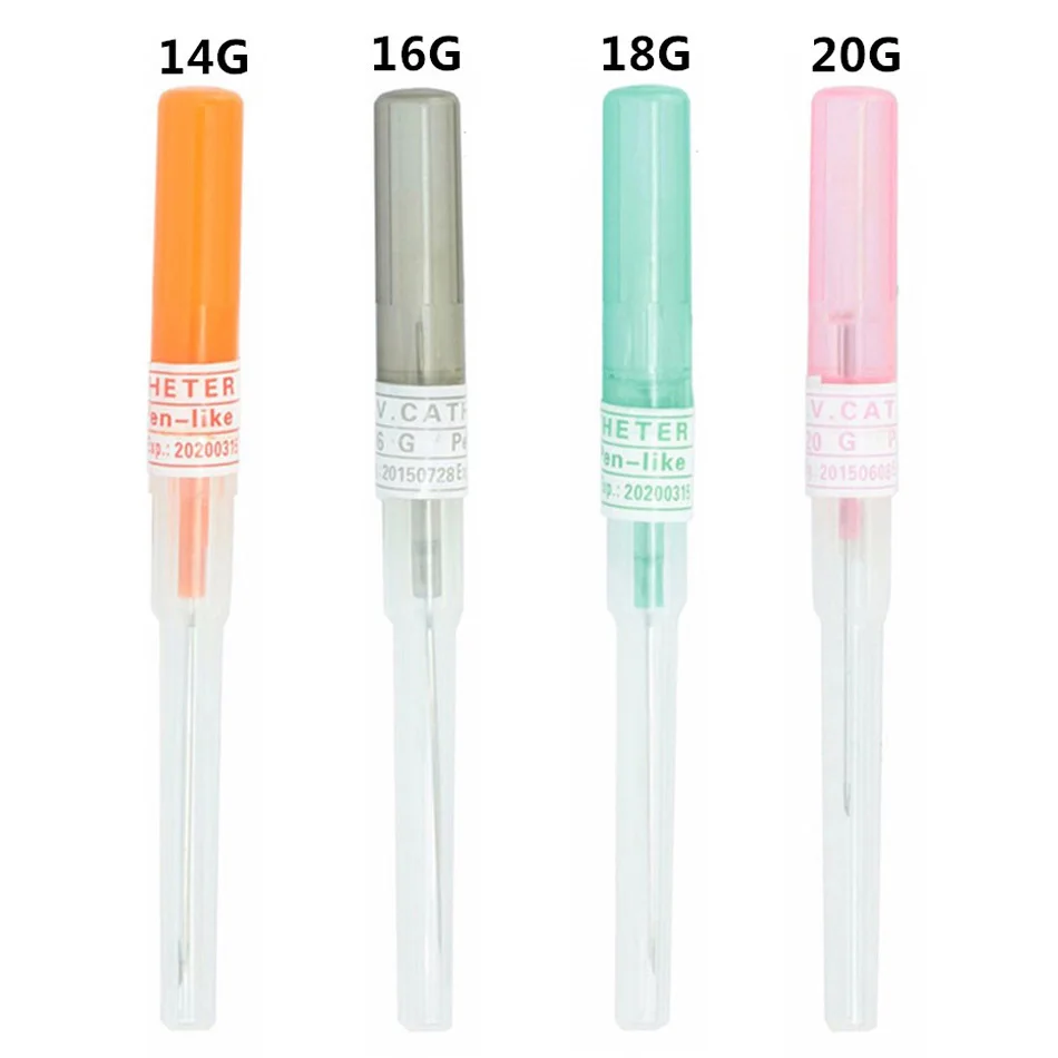 50 шт. иглы для пирсинга 16 г 14 20 г|piercing needle|tattoo needlesi.v catheter |
