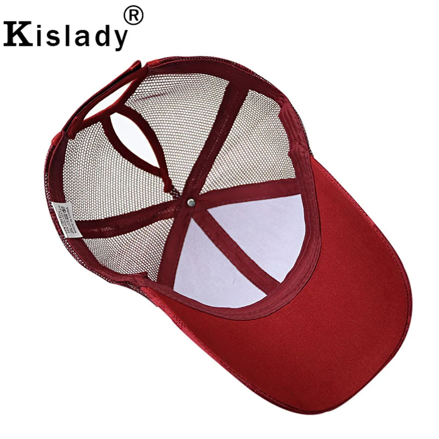 Kislady креативная камуфляжная бейсболка с конским хвостом для женщин весна лето