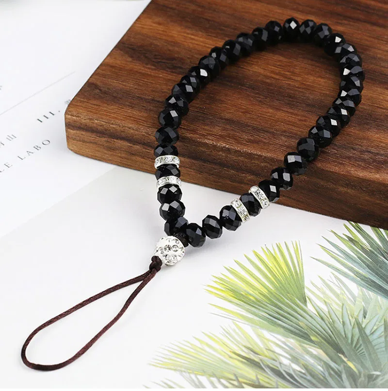 Ремешок на запястье для телефона ремешок руку Кристальный жемчуг переносной