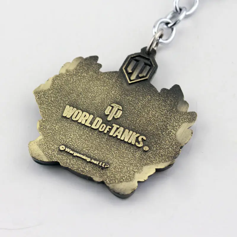 Брелок MQCHUN с игровым миром танков медальон митру Никола металлический брелок