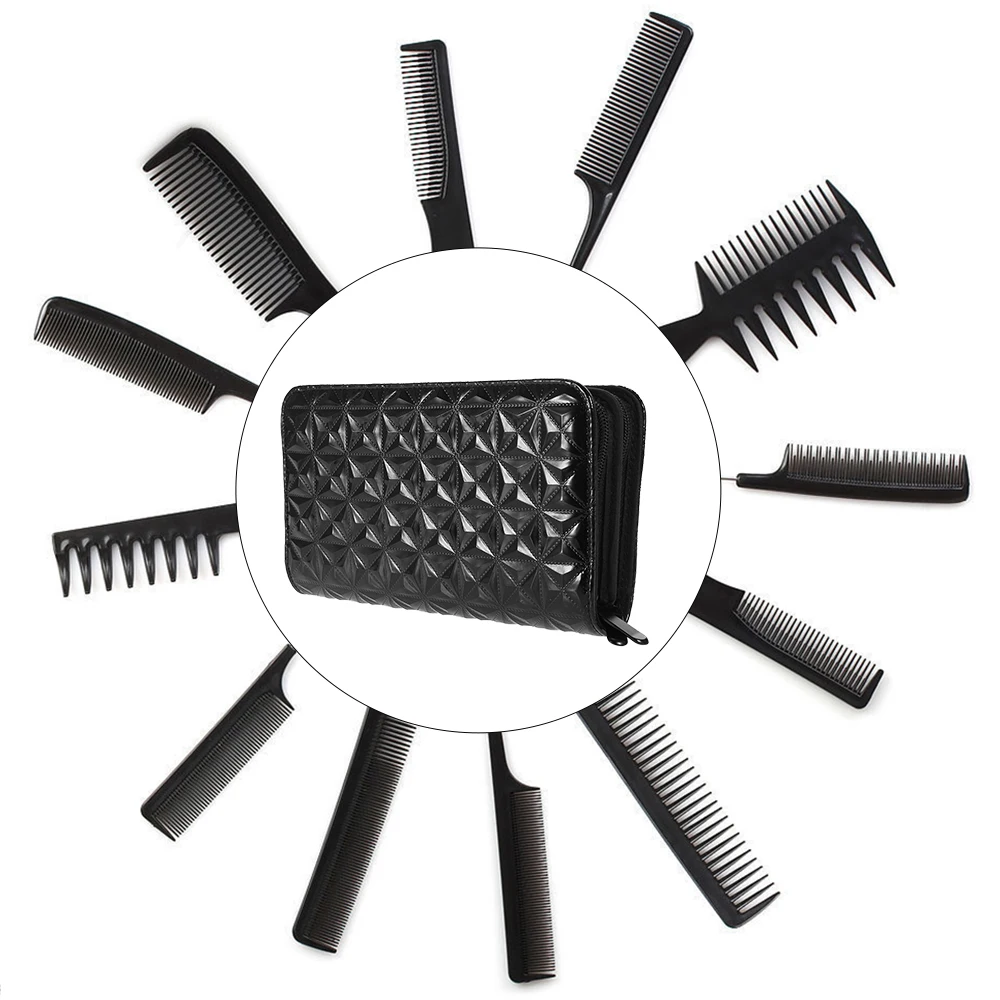 Профессиональные ножницы для волос Сумка кожаные волосы PU Ножницы Чехол