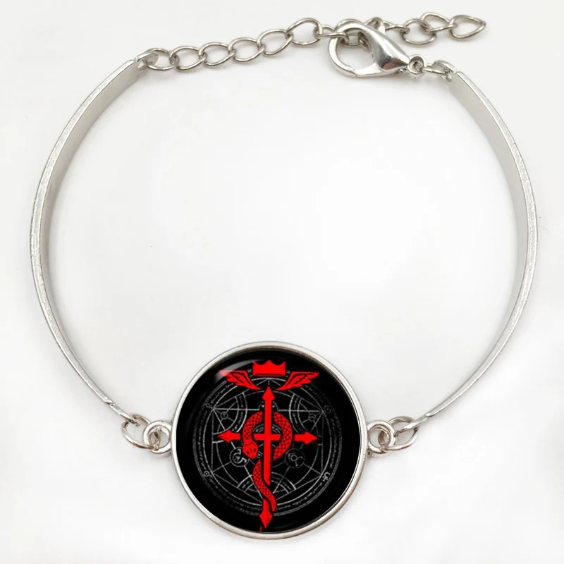 Fullmetal alchemist necklace edward pendant handmade jewelry for men | Necklace