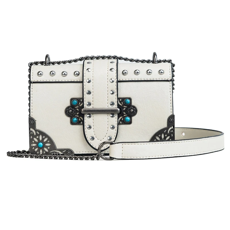 2019 летняя роскошная женская сумка с заклепками и бриллиантами высокое качество